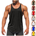 GERsome Men's Tank Tops Y-Back Gym Fitness Muscle Tee Workout Training Running T-Shirts Athletic Quick Dry Tops S-2XL