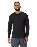 Hanes Sport Cool DRI Men's Performance Long Sleeve T-Shirt Black M